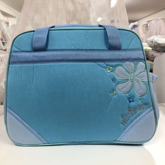Чанта Миси : цвят : синьо цвете