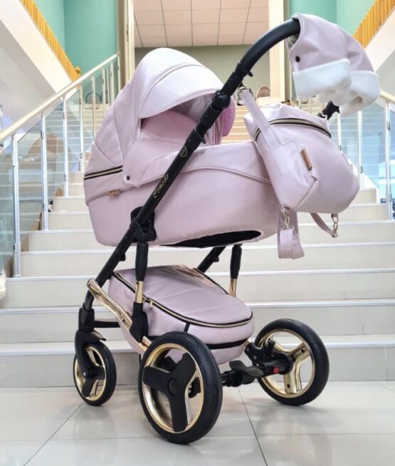 Бебешка количка Comodo 3в1: цвят : розов