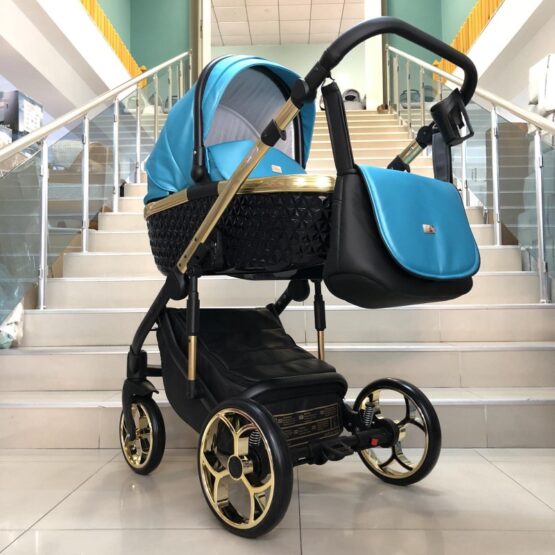 Бебешка количка Xsara 2в1 : цвят: тюркоаз/черен