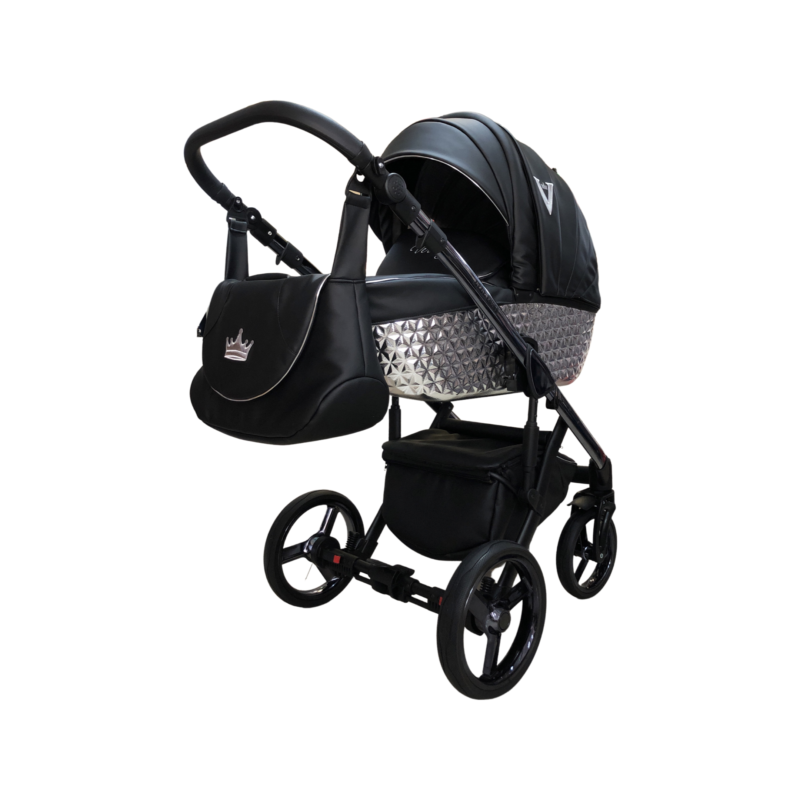 Бебешка количка Versay V Diamond 2в1; цвят: сребърен