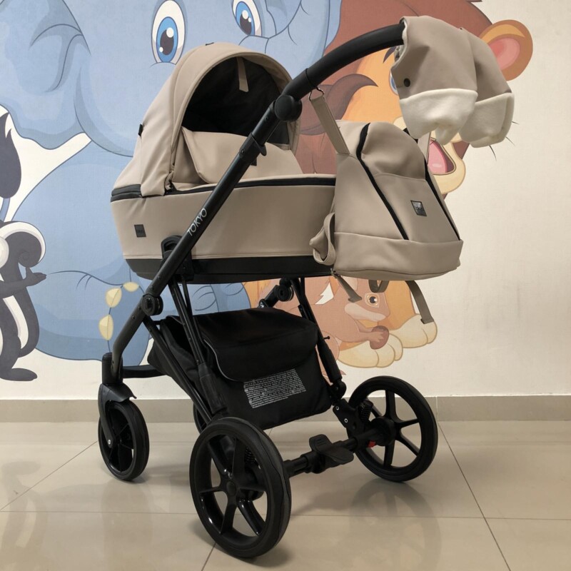 Бебешка количка Tokyo 2в1: цвят: крем