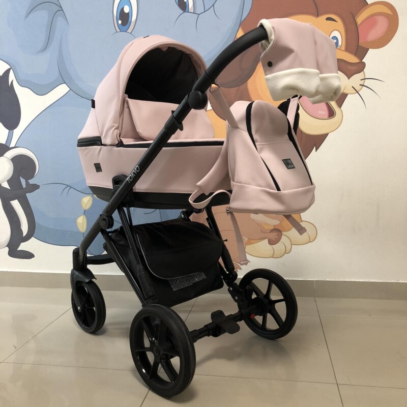 Бебешка количка Tokyo 3в1: цвят: розов