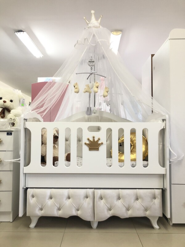 Бебешко легло Versay : цвят: бял
