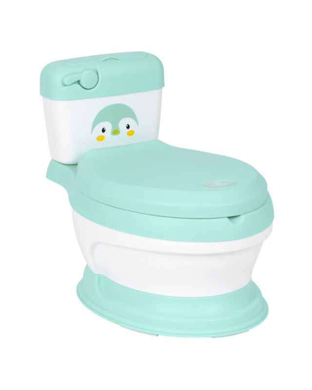 Гърне-тоалетна чиния Линдо Kikkaboo; цвят: мента